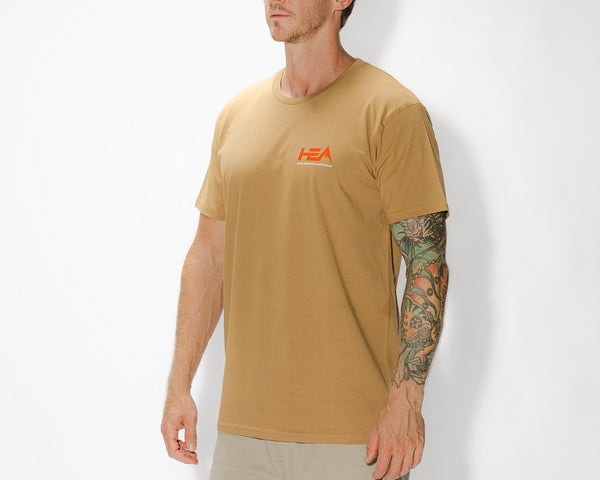 Mens T-Shirt - Camel