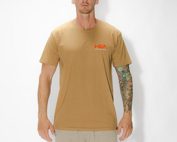 Mens T-Shirt - Camel